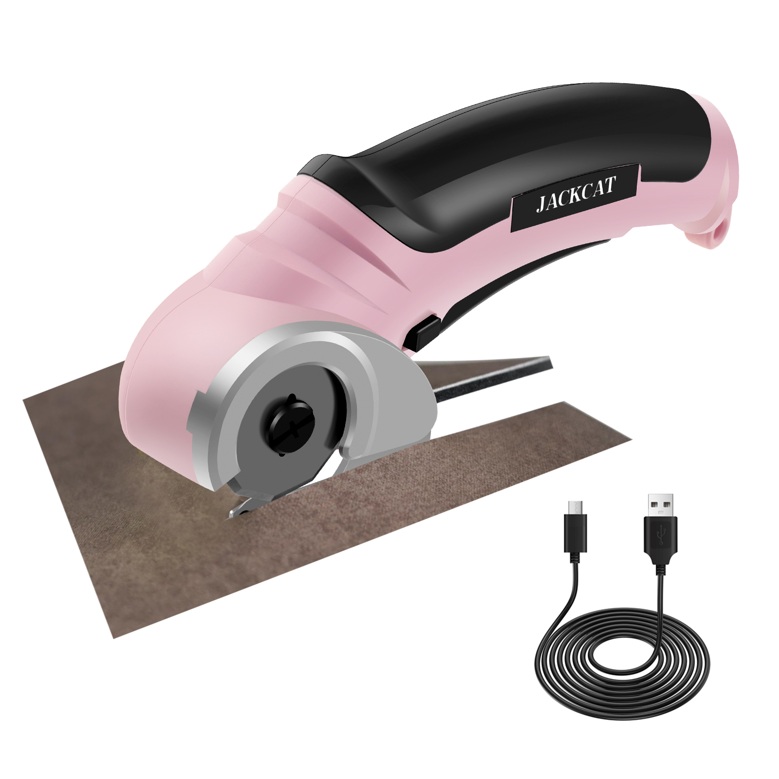 Tijeras de sastre eléctricas inalámbricas, herramienta cortadora de cartón resistente, tijeras eléctricas portátiles de sastre para el hogar para cortar tela/cuero