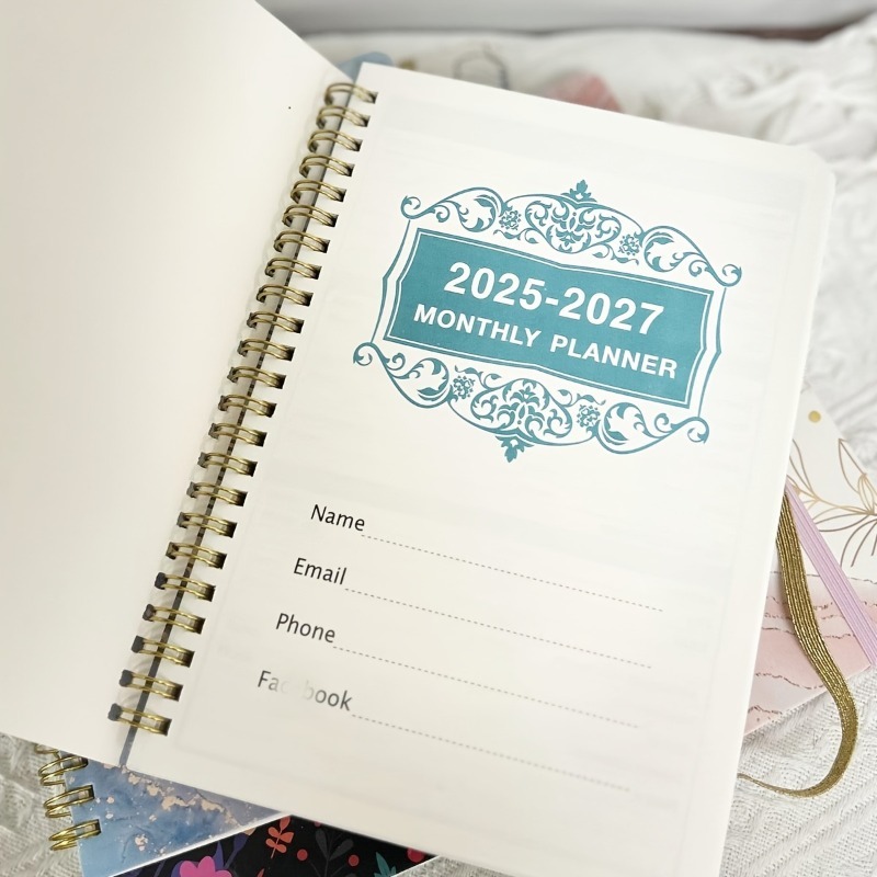3- års månedlig planlegger, jan - des, månedlig planlegger/kalender  , 36- måneders kalender, jul