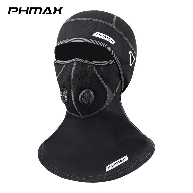 PHMAX Vlies Ski Maske Winter MTB Fahrrad Radfahren Gesicht Maske Mit Filter Halten Warme Teilt Maske draussen Sport Fahrrad Headwear kappe: PM-ZPMZ-LF7947-T