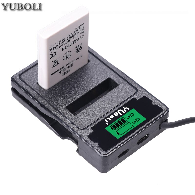 Batterie 3.7v 1800mah EN-EL5 ENEL5 EN El5, pour appareil photo Nikon Coolpix P80 P90 P100 P500, accessoires d'appareil photo