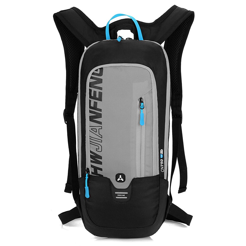 8L Waterdichte Fietsen Rugzak Mannen Vrouwen Mtb Fiets Water Rugzak Regendicht Fiets Running Wandelen Camping Rugzak: Gray
