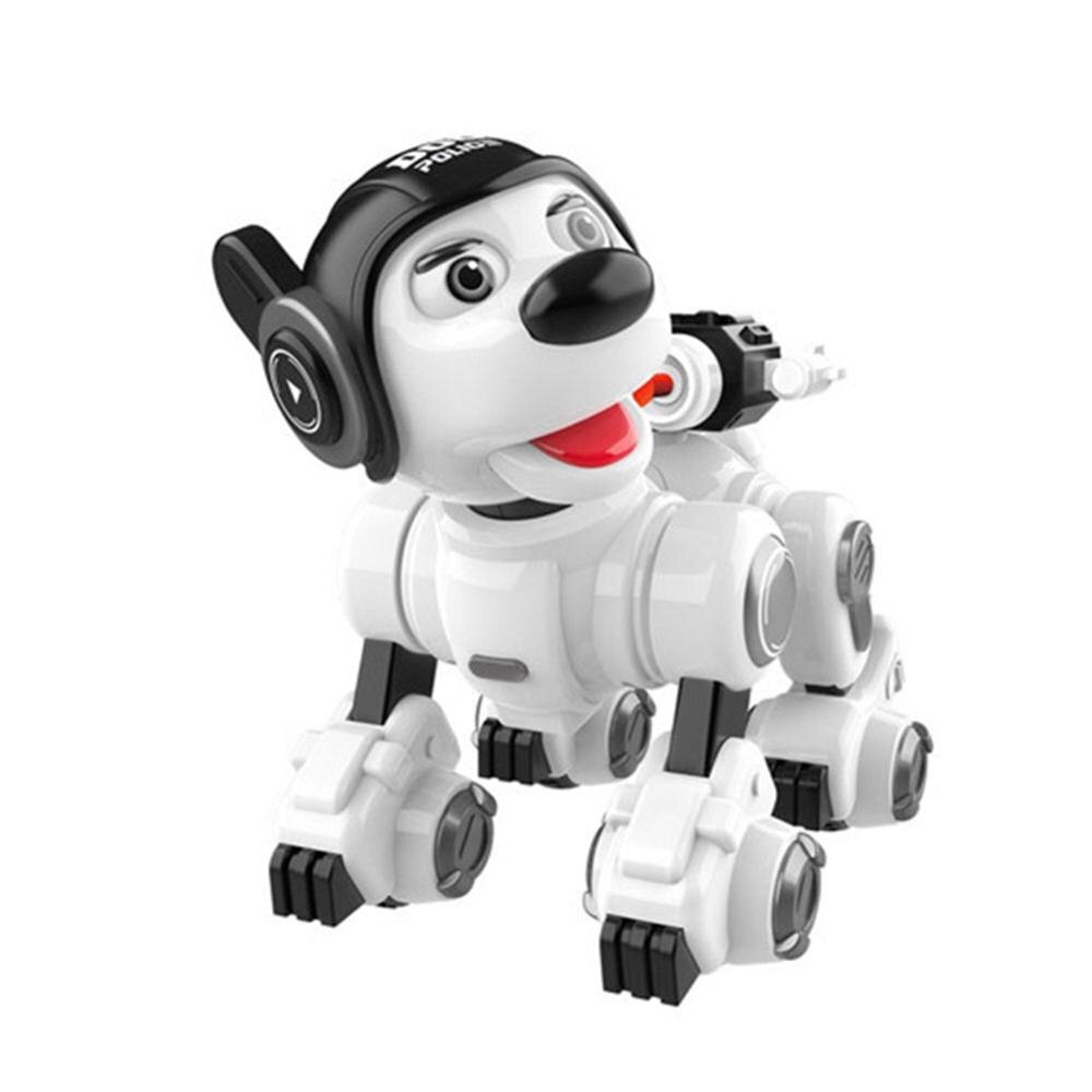 Nyaste husdjur smart robot intelligent programmering rc hundleksaker beröringsavkänning sjunga dans lansering rc leksaker för barn: Gul
