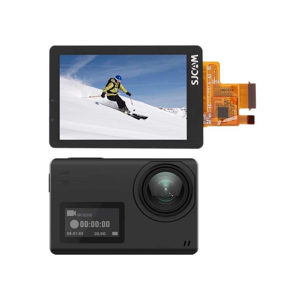 Cámara de acción deportiva de 2,0 pulgadas, cambio de pantalla LCD HD para SJCAM SJ6 Legend para SJCAM SJ8 Pro, cámara de acción deportiva