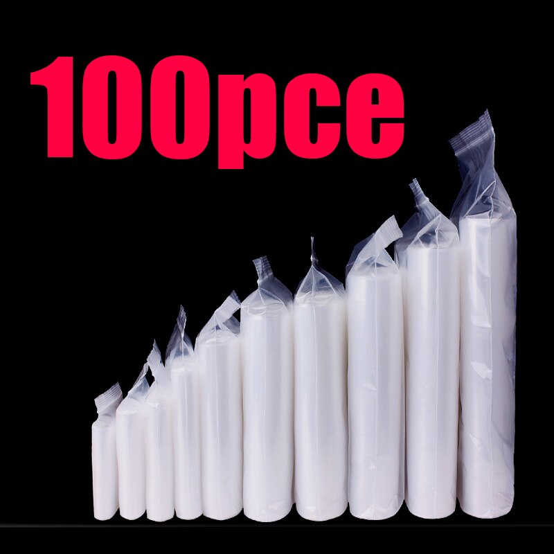 Plastikowa torba, szczelnie zamykana torebka, opakowanie strunowe, pe małe przezroczyste zagęszczane torby, plastikowa żywność zaplombowana konserwacja, worek robić pakowania, duża