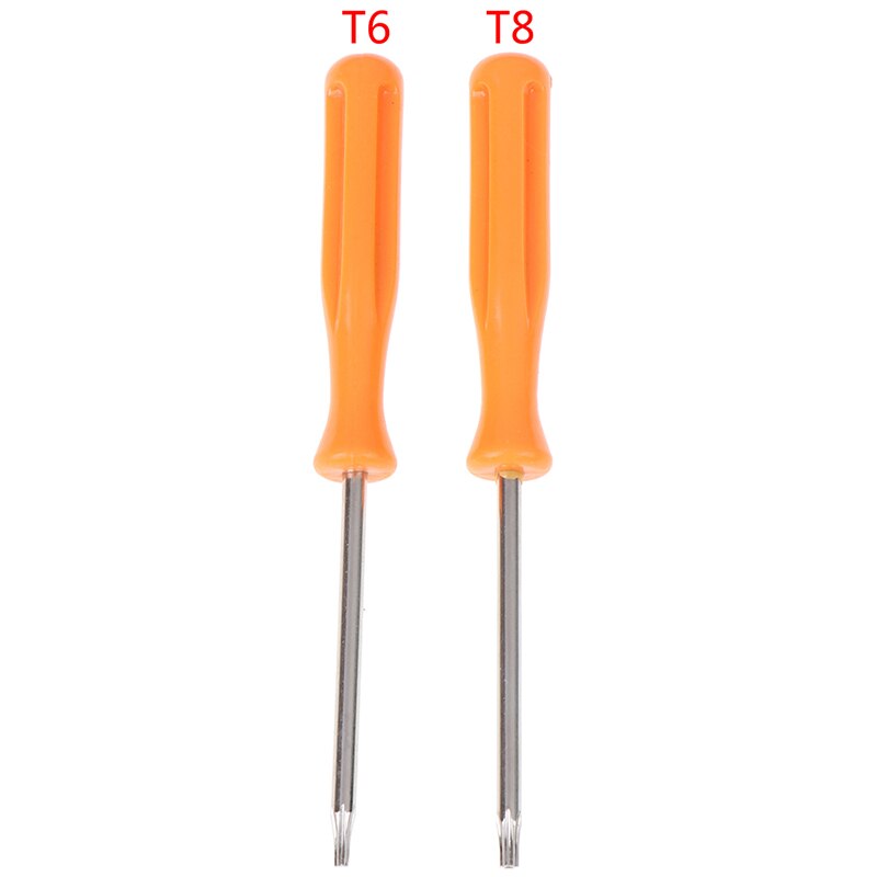 1pc T8H & T6 Security Screwdriver Tamperproof Hole Repairing Opening Tool Screw Driver Torx T6 & T8