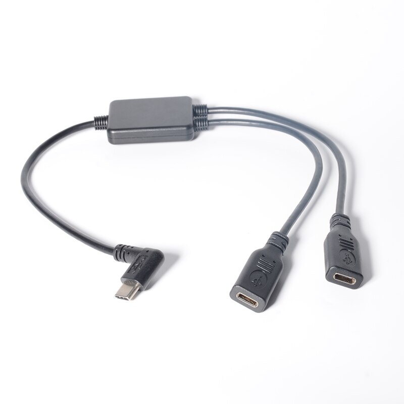 2 w 1 USB C na USB C Y kabel splittera, typ C męna... – Grandado