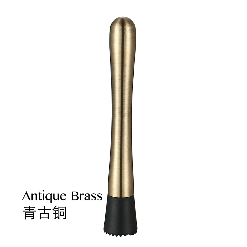 Mojito Muddler – mélangeur pour Cocktail, ustensile de Bar, pour boisson de fruits, glace pilée, outils de Bar: Vert armée