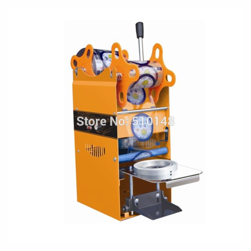 Manual Cup Sealer Milk Tea Bowl Venti Cup Sealing Machine