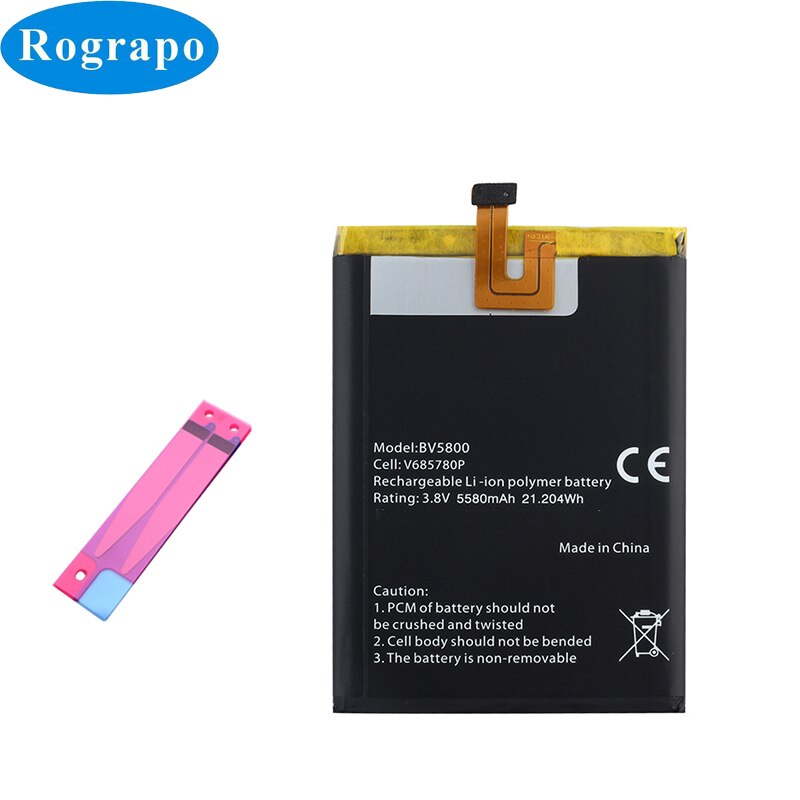 Original 5580mAh V685780P Ersatz Batterie Für Blackview BV5800 / BV5800 Profi Clever praktisch Batterien Bateria + Werkzeuge