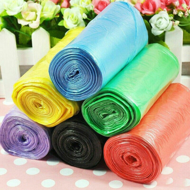 1Roll Kleine Vuilniszak Vest Type Vuilniszakken Duurzaam Wegwerp Plastic Home Kitchen Tool