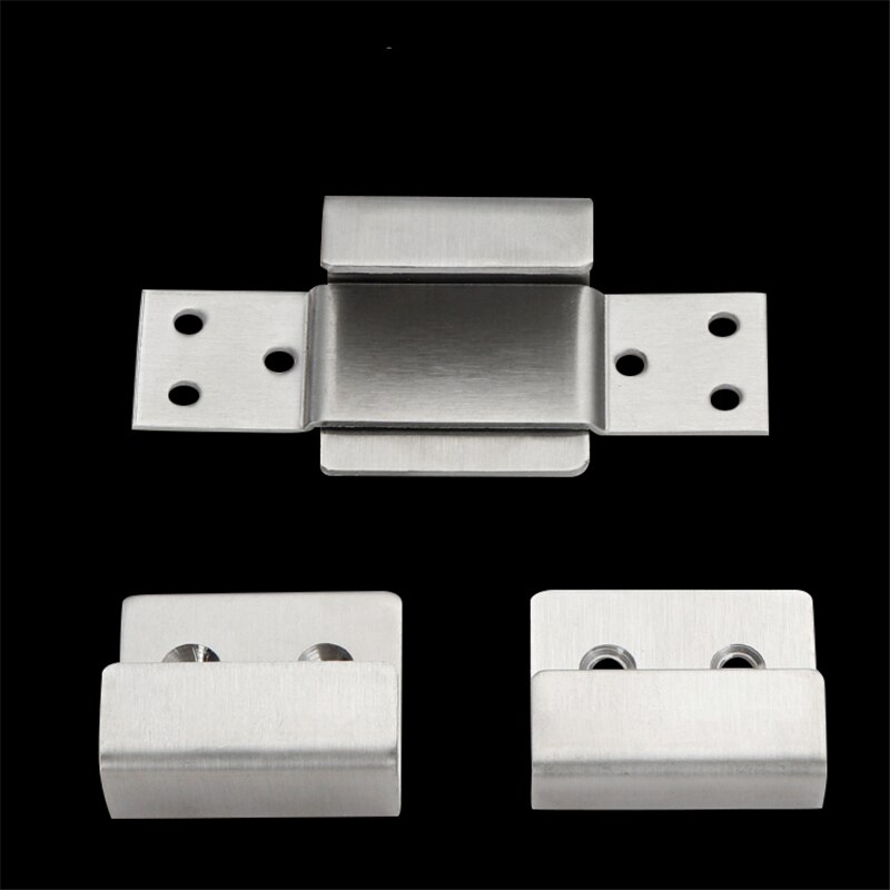 2pcs/lot Thick Stainless Steel Corner Bracket Tile Hanging Code Wall Storage Square Hooks For Hanging Display Tile Accessories
