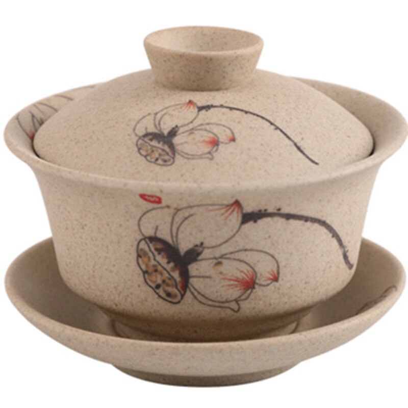 Chinese traditions gai wan tea set Bone China Tea Sets Dehua gaiwan tea porcelain pot set for travel Beautiful and easy kettle