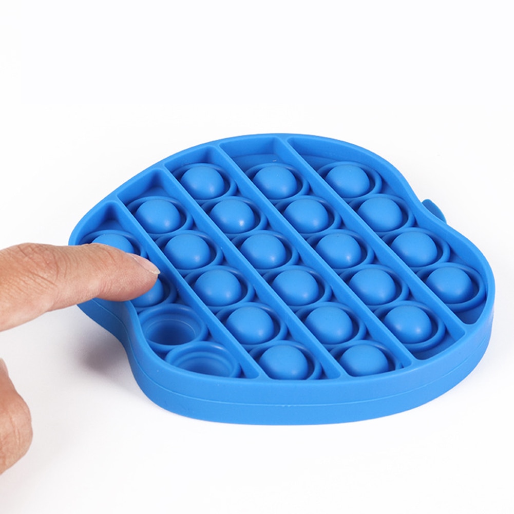 Push Bubble zabawki typu Fidget pop it autyzm specjalne potrzeby Stress Reliever pomaga złagodzić stres i zwiększyć ostrość miękkie wycisnąć zabawki
