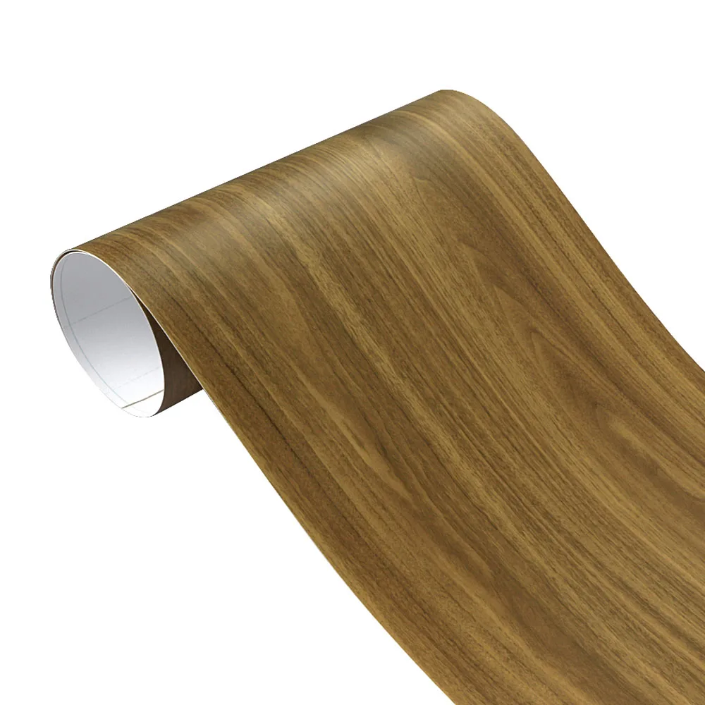 60x500cm Matte Self-adhesive Wood Grain Textured Vinyl Film Car Wrap PVC Waterproof Auto Internal Decoration Car Sticker Styling: PURPLE