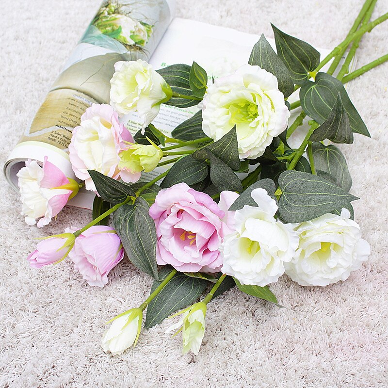 1 Bundel Nordic Daffodil Vazen Voor Huishoudelijke Producten Bruiloft Home Decor Decoratieve Bloemen Kerstkrans Kunstmatige Bloemen