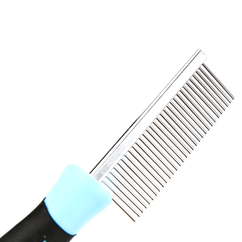 Pet grooming pentes gato escova para cães removedor de pêlos slicker animais de estimação deseping pente hackle para gato grooming ferramenta zx0010