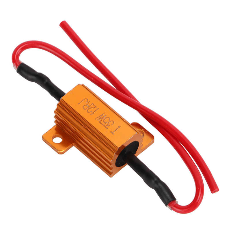 Load Resistor Set 35W 12Ohm Load Resistor for LED Turn Signals for Fog Lights for DRL