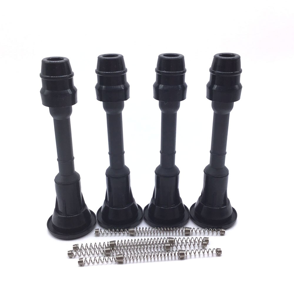 Bobina de encendido de goma con resorte para coche, accesorio para Nissan Altima Sentra x-trail 2.5L L4 22448-8H300 22448-8H310 22448-8H314: 4PC
