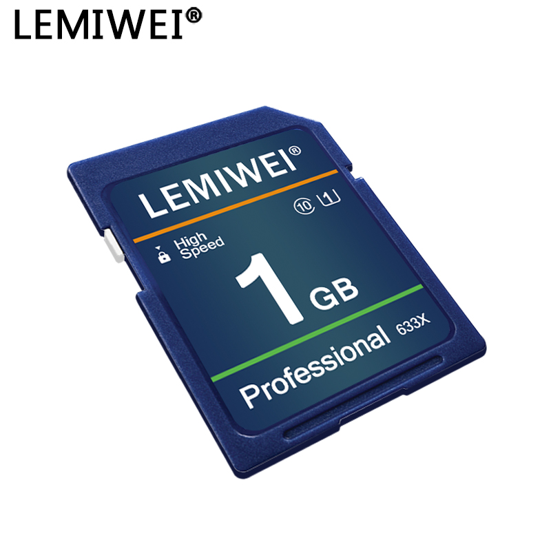 Camera Memory SD Card 256MB 512MB 1GB 2GB Class 10 High Speed UHS-I 633x Storage Card U1 Lemiwei Memory Card