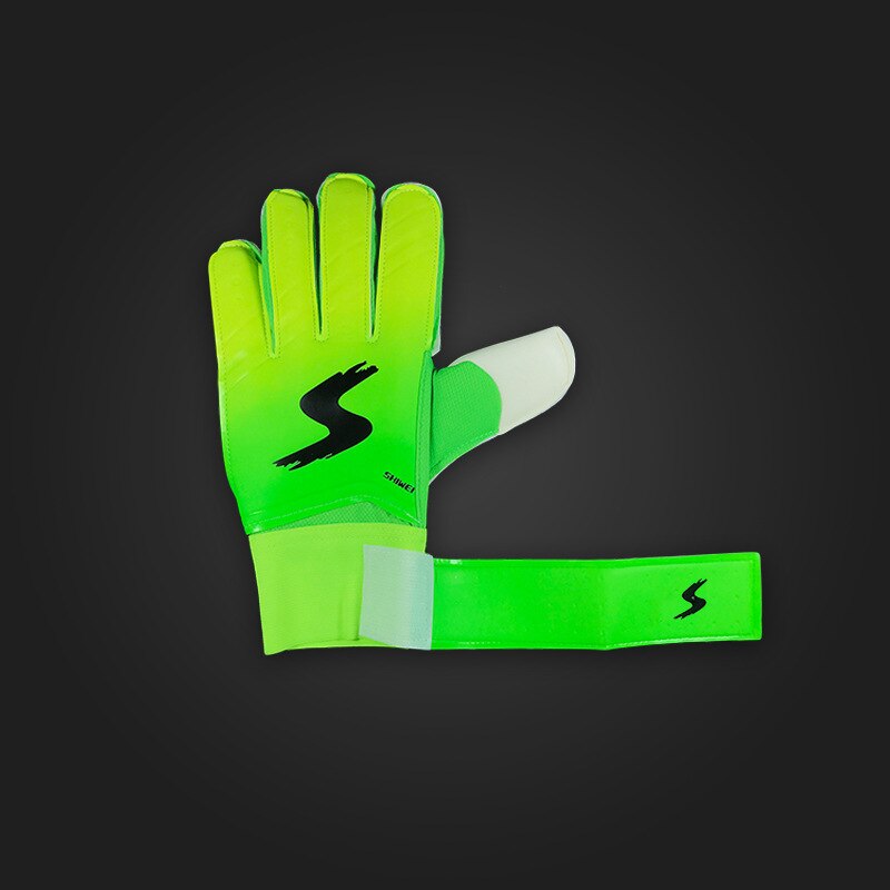 Guantes de látex de Color degradado, Portero De Fútbol, con protector para los dedos, estilo: Red / 9