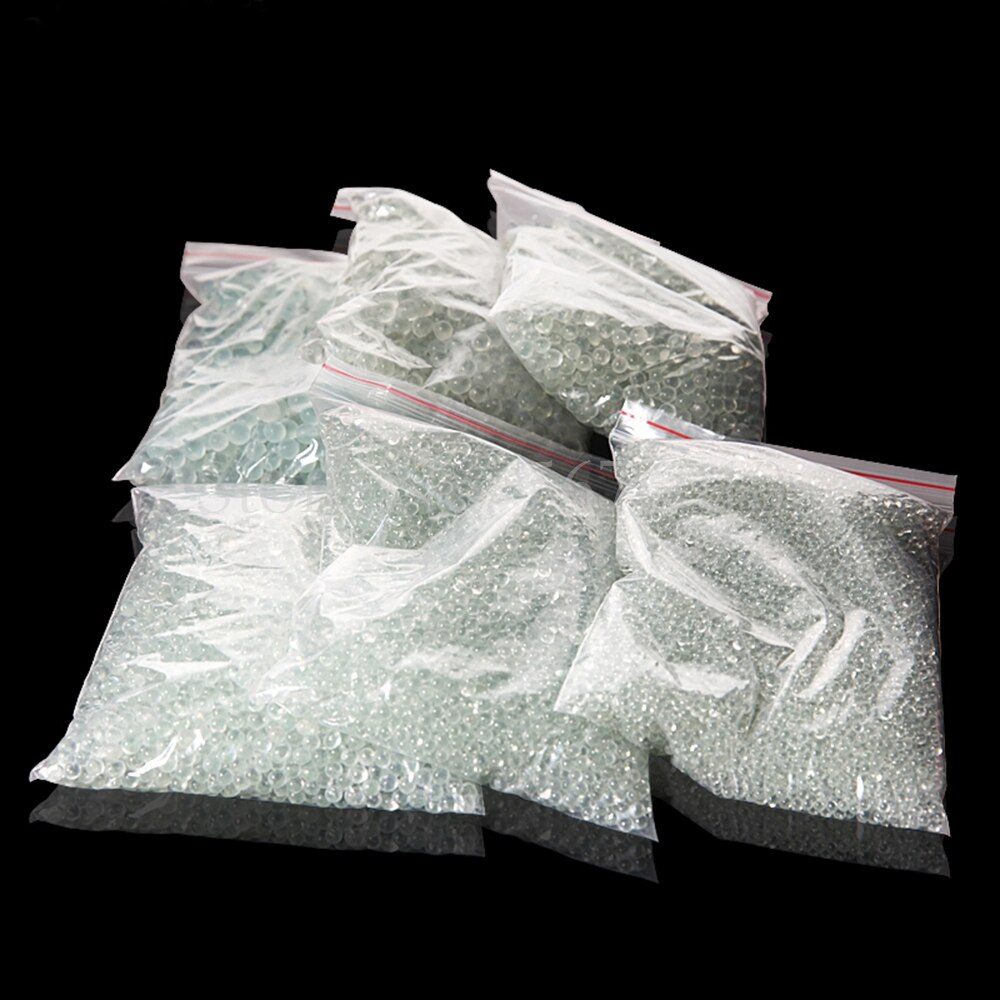 1000pcs/2000pcs DIA1mm to 11mm small glass bead Laboratory glass beads to prevent boiling glass beads high precision glass beads