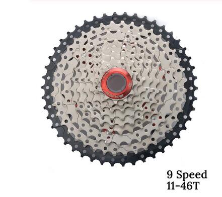Mtb cykel frihjul 8 9 10 11 hastighed 40 42 46 50t svinghjul til xt slx sram mountainbike cykling kassette tilbehør: 9 hastighed 11-46t