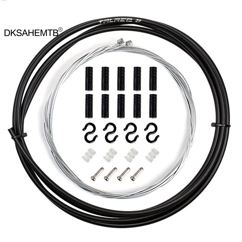 Bicycle Brake Cables Universal MTB Mountain Road Bike Shift Line Bicycle Derailleur Shifting Lever Wire Line Bike Parts MJ: Black Shifting 4mm