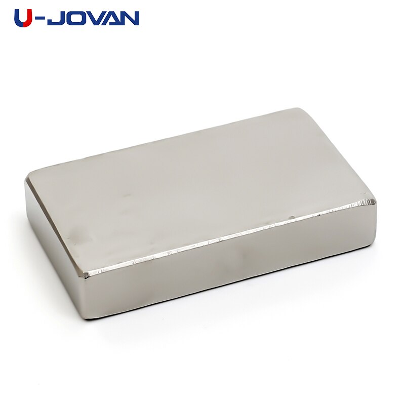 U-JOVAN Super Sterke N35 50x30x10mm Cuboid Block Craft Krachtige Zeldzame Aarde Neodymium Magneet