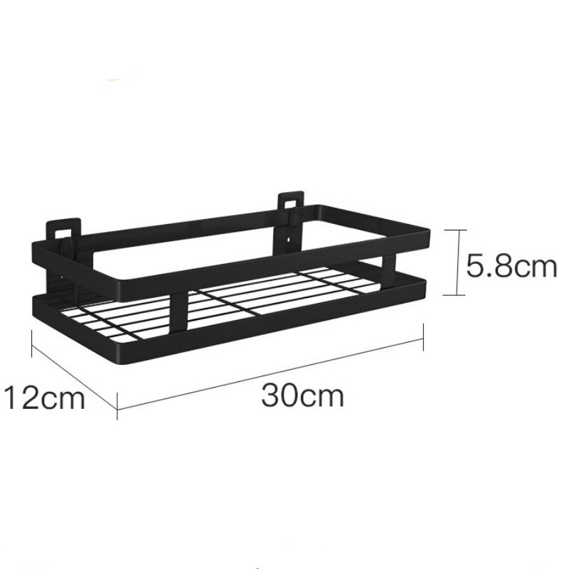 Edelstahl Küche Regal für Lagerung Organizer Zauberstab Regal Gewürz Gestell Schlag Kostenloser Lagerung verwöhnen Gestell für Küche ZM915: 30CM