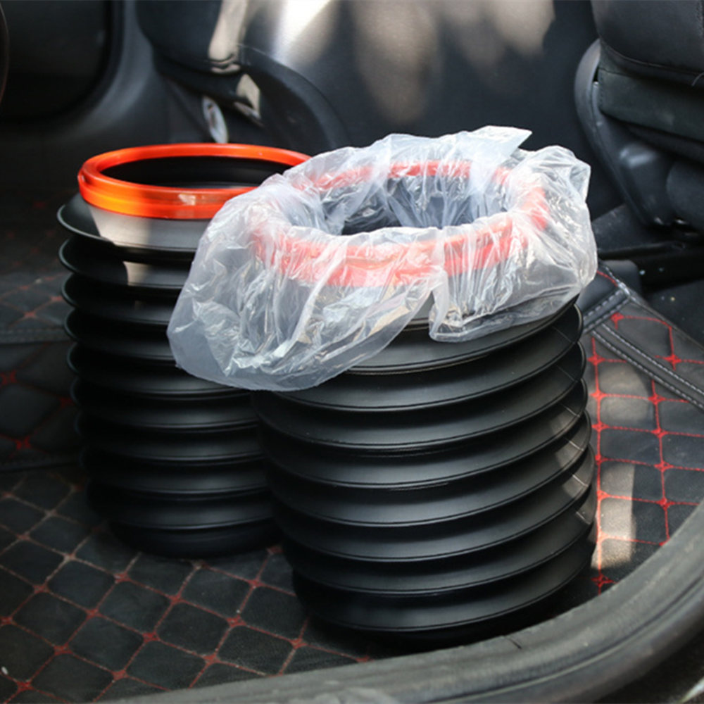 Car Foldable Trash Can Bin For Jeep Grand Cherokee Compass Commander Wrangler Rubicon SAHALA Patriot Gladiator