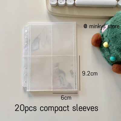 MINKYS Kawaii Fluffy Cat Bear A5 Kpop Photocard Binder Collect Book Idol Photo Card Holder Photocard Album Stationery: Chocolate