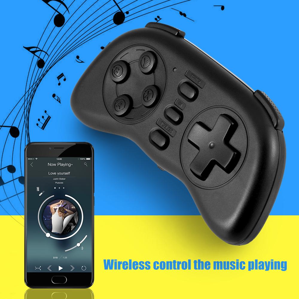 Portable Wireless Bluetooth Game Controller Mini Gamepad Handle for iOS /Android/ Windows