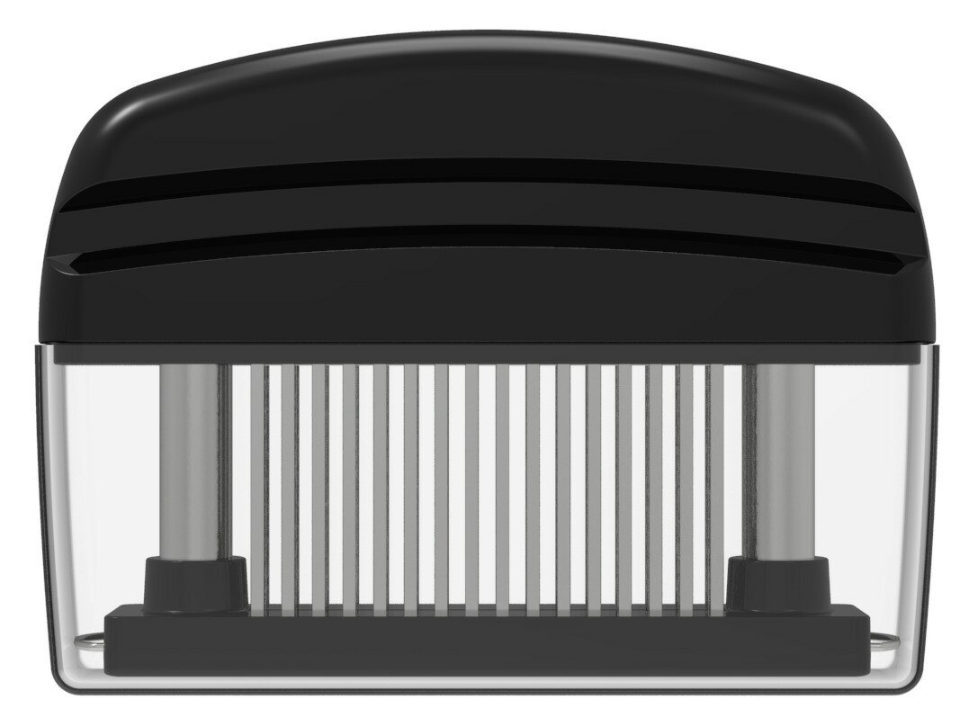 48 Blades Needle Meat Tenderizer Stainless Steel Knife Meat Beaf Steak Mallet Meat Tenderizer Hammer Pounder Cooking Tools: A Black