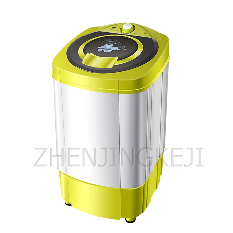 9KG Single Spin Dryer Mini Small Washing Machine 220V Semi-automatic Business Traveling Underwear Shirt Personal Portable Washer