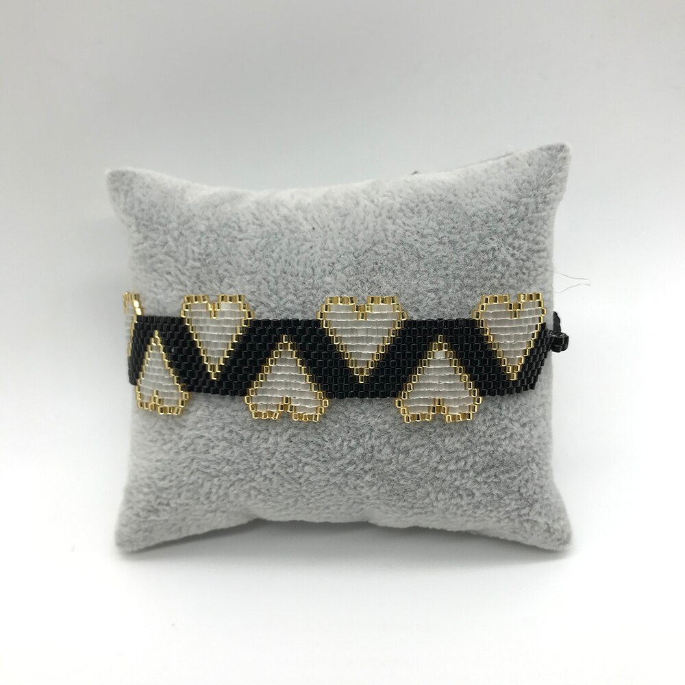 BLUESTAR Women Bracelet MIYUKI Bracelet Heart Star Pulseras Jewelry Handmade Woven Jewellery