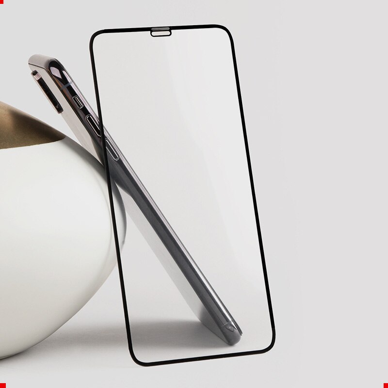 Vollflächige schutzfolie aus gehärtetem glas für iphone 12, 13, 11 Profi, x, xr, xs max und iphone 6 6s 7, 8 Plus