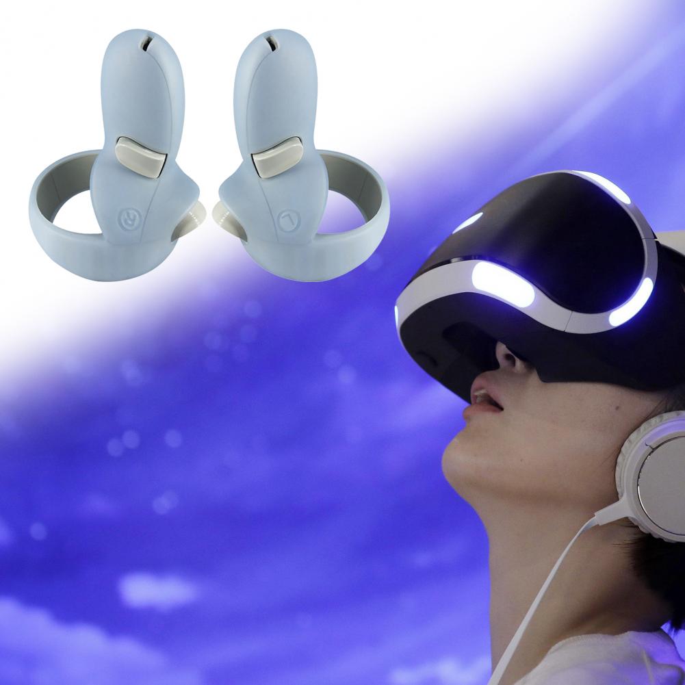 Schutzhülle für vr-zubehör, silikon-controller-griffschutzhülle für ols quest 2 (komplett 2