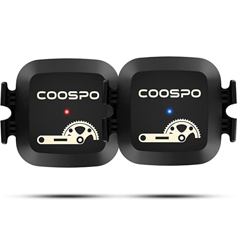 CooSpo Cadence Speed Rpm Sensor Bluetooth 4.0 ANT+ Road Bike Mtb Sensor For Wahoo Garmin Bike Computer: 2 Pcs