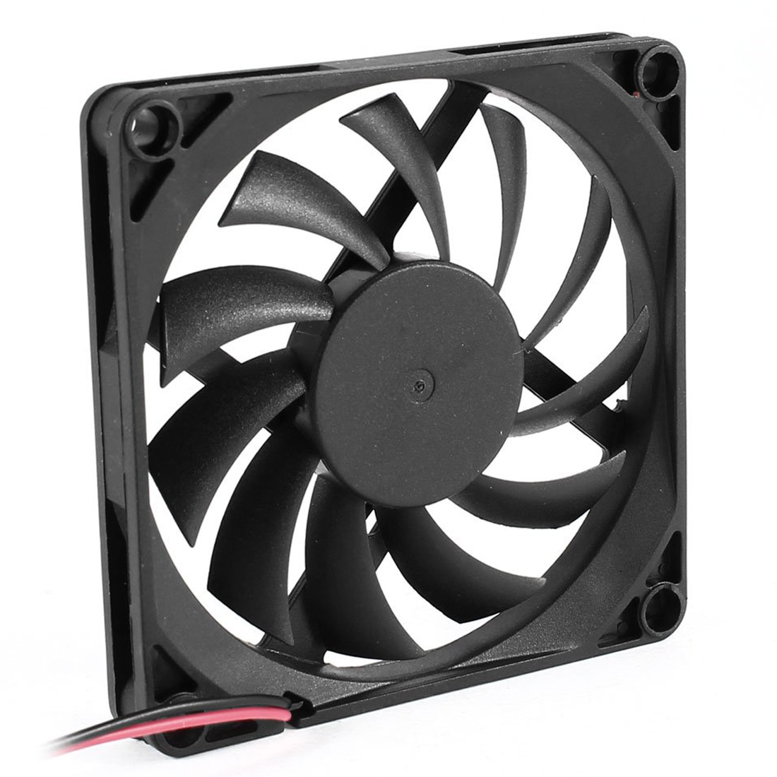 ! 80mm 2 Pin Connector Cooling Fan for Computer Case CPU Cooler Radiator