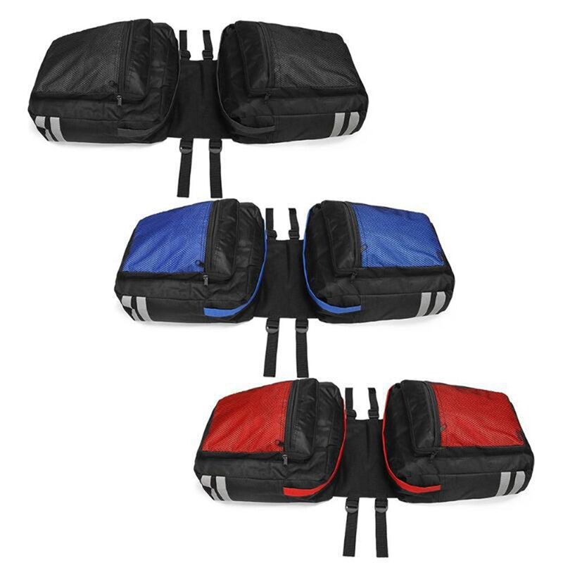 MTB Road Bicycle Carrier Bag Rear Rack Bike Trunk Bag Luggage Pannier Back Seat Double Side Waterproof Cycling Storage Bag
