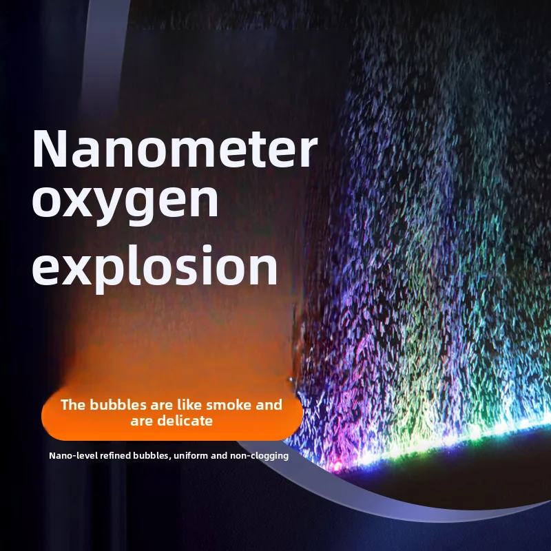 Aquariumverlichting LED waterdicht licht Kleurveranderende bellenstrip met speciale decoratieve kleurrijke verlichting voor oxygenatie