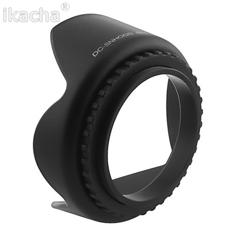 58mm Lens Hood for Canon EOS Rebel SL2 SL1 T7i T6i T6s T6 T5i T5 T4i T3i T3 T2i T1i XTi XSi XS XT 18-55mm Lens Camera