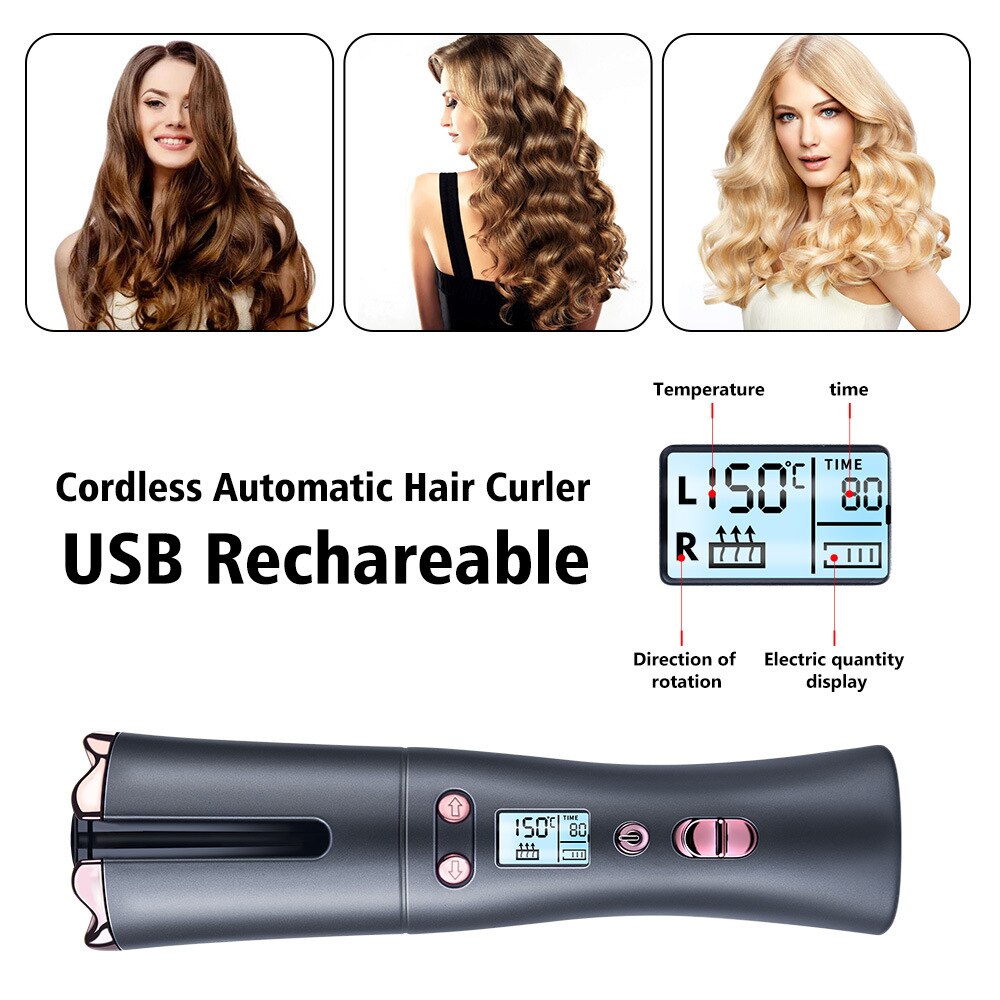 Elektrische Haar Krultang Golf Spiraal Haar Ijzer Corrugation Grote Kapper Gereedschappen Haar Multi Styler