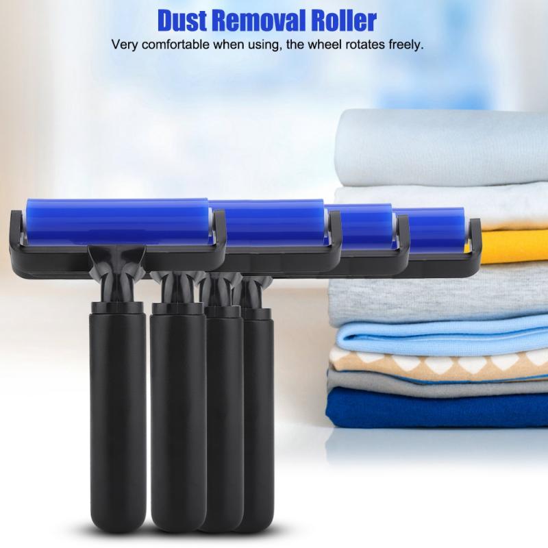 4 Maten Stofverwijdering Roller Voor Kleding Kleverige Silicone Anti-Statische Roller Borstel Manual Home Cleaner Tool Lint Remover