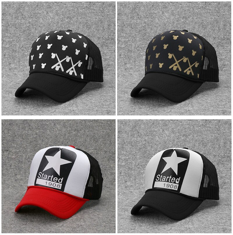 Gorras de béisbol con letras estampadas para hombre y mujer, gorras de estilo Hip Hop, , 10 unids/lote