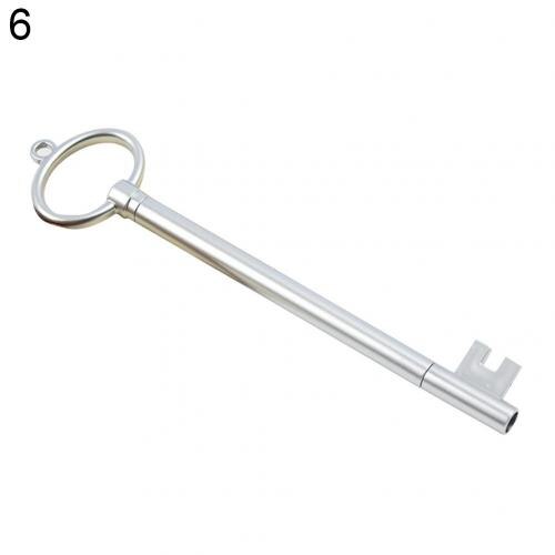 0.5mm Key Shape Gel Pen School Office Writing Stationery Student: 6
