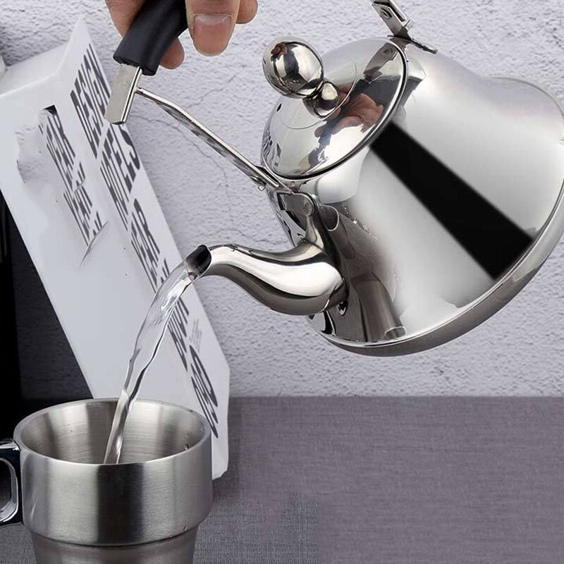 Meyerhoff Fluitketel 2,5L – RVS Theeketel – Matzwart/Koper – Alle Warmtebronnen