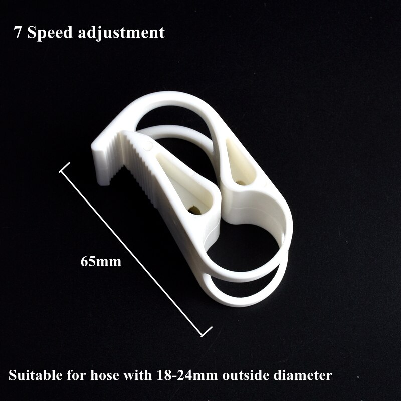 1~5 pcs Hose Flow Regulator Robert Clip Water Clip Bottle Drip Flow Rate Regulator Aquarium Garden Irrigation Hose Switch Damper: Red / 1''