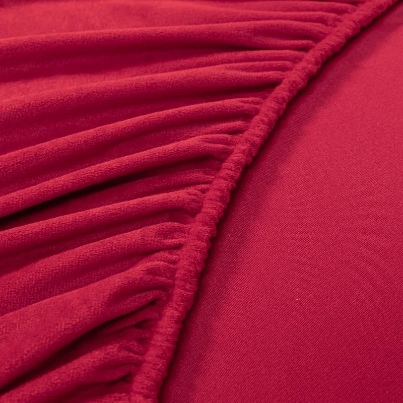 Sábana bajera de franela, Sábana doble de terciopelo, Funda de colchón gruesa, tamaño Queen/King 120/150/180 (funda de almohada vendida por separado)