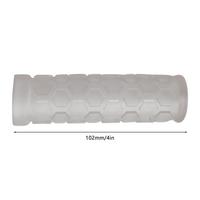 Manopole per manubrio della bicicletta Protezione per le mani in gomma per bici Copertura per impugnatura Accessori per ciclismo per scooter Triciclo BMX MTB Beach Cruiser: Grigio scuro
